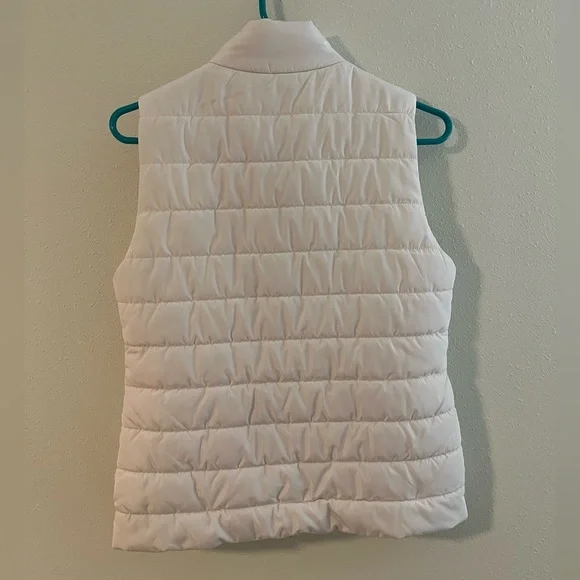 Michael Kors White Puffer Vest - Picture 2 of 4